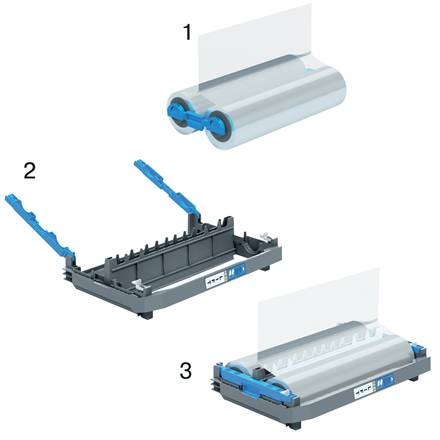 GBC 4410025 - Grau - Transparent - Glänzend - A4 - 0,125 mm - 350 mm - 230 mm