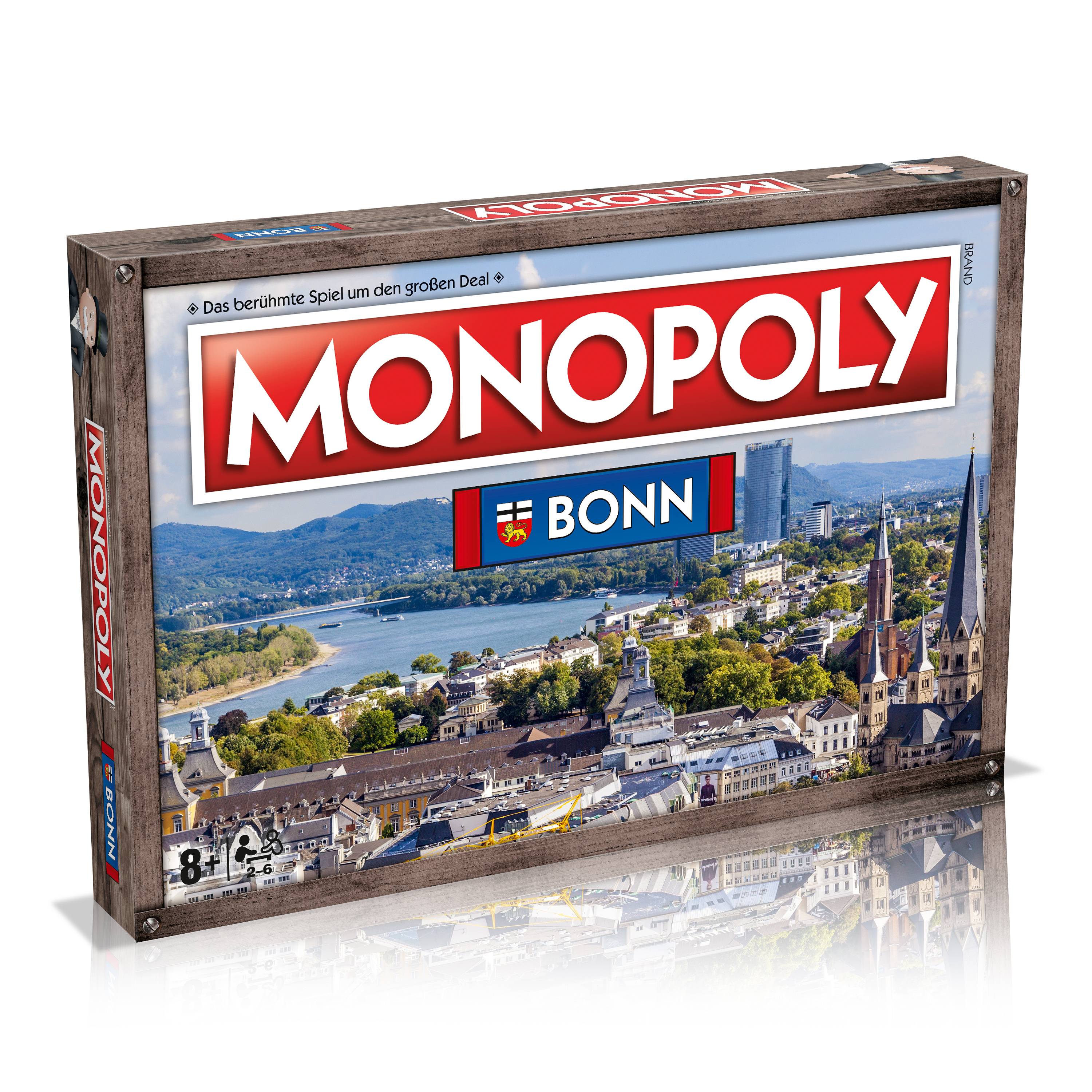 Monopoly - Bonn Brettspiel Gesellschaftsspiel Spiel