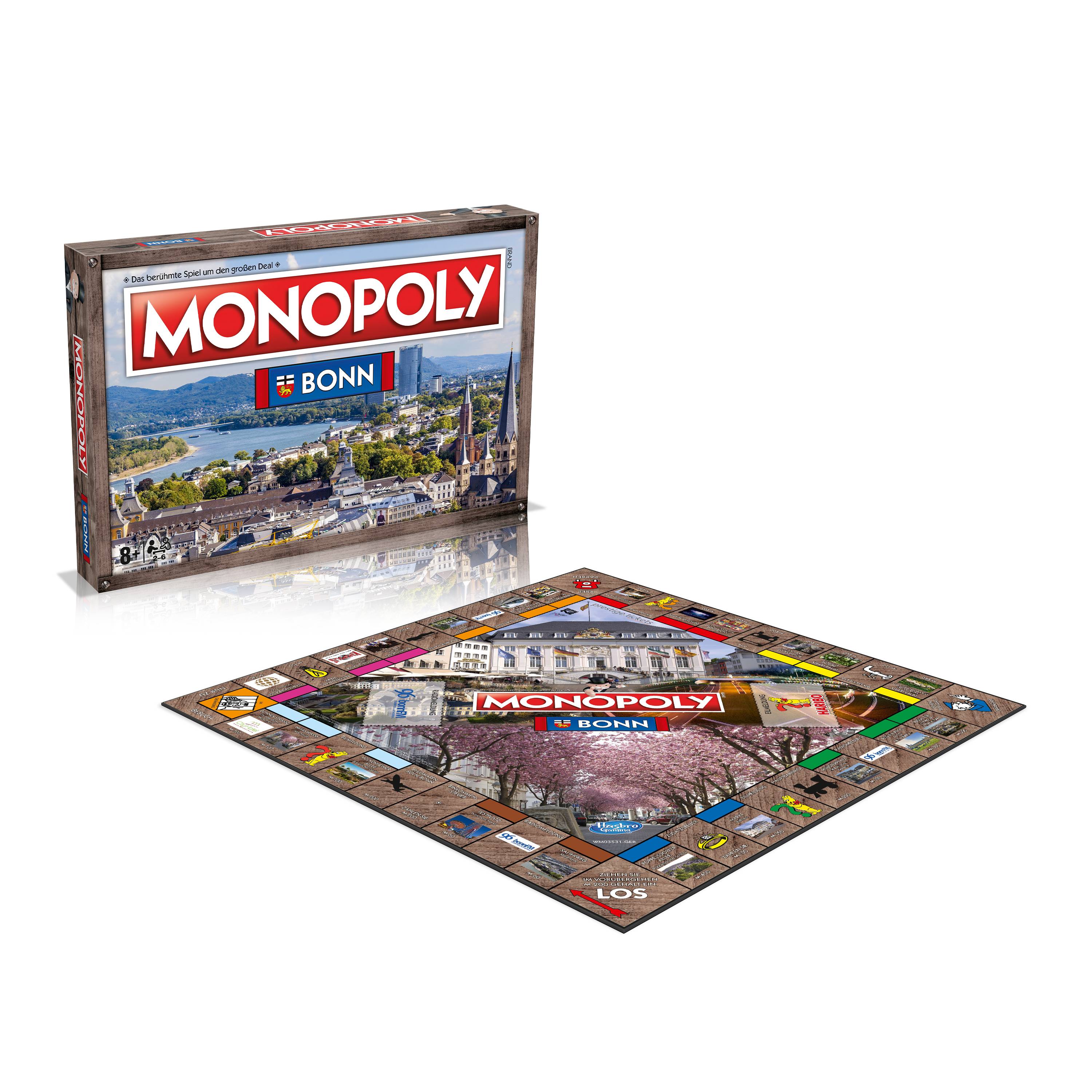 Monopoly - Bonn Brettspiel Gesellschaftsspiel Spiel