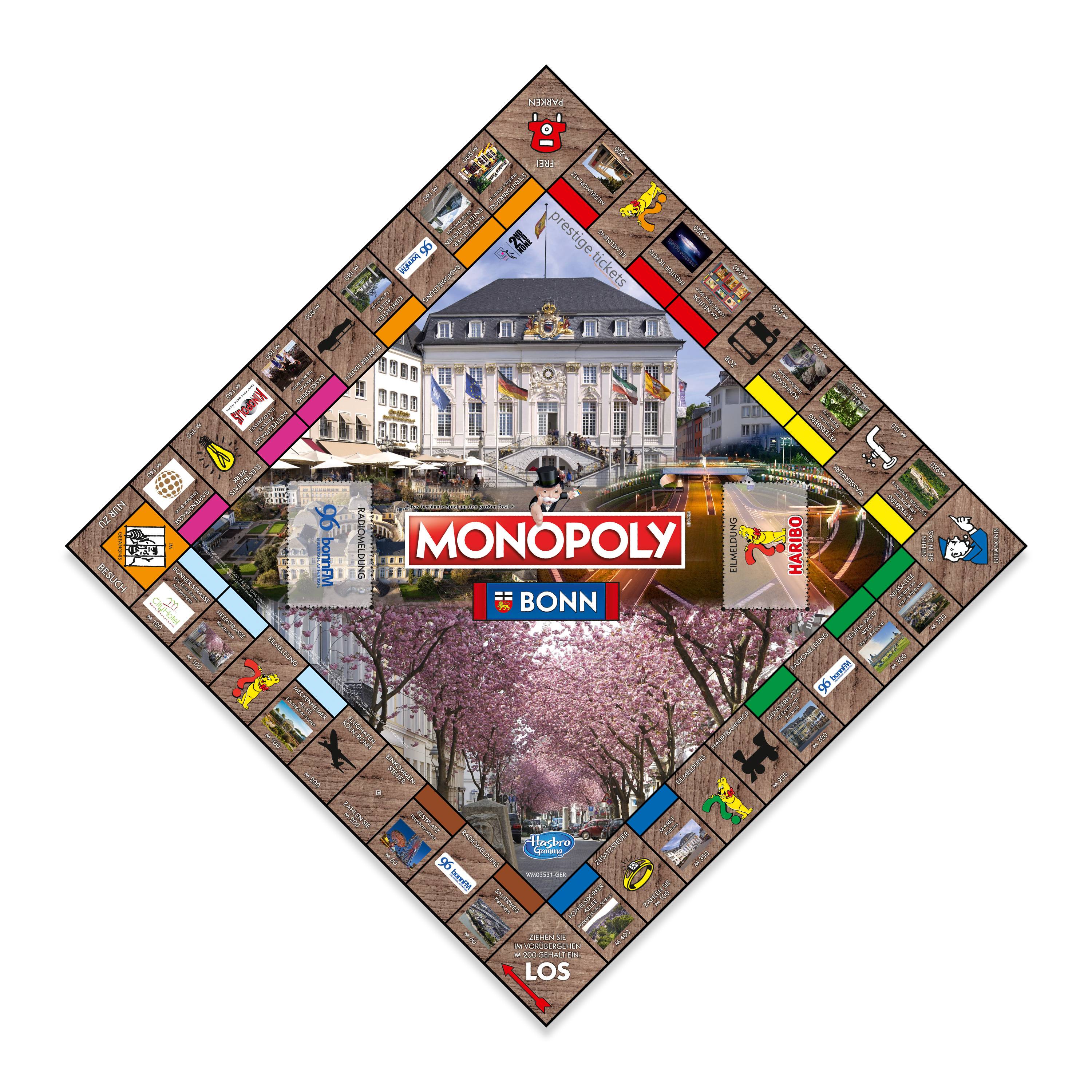 Monopoly - Bonn Brettspiel Gesellschaftsspiel Spiel