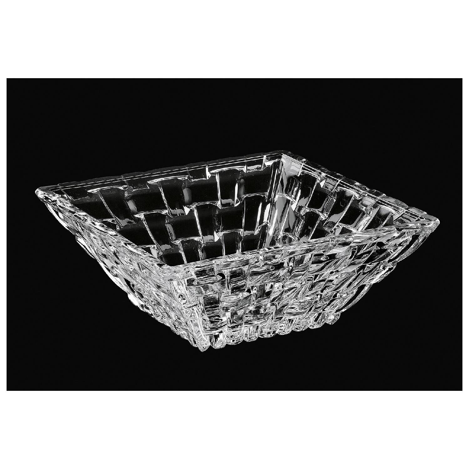 Nachtmann Schale Bossa Nova quadratisch 12x12cm, klar, 2-teilig (1 Set)