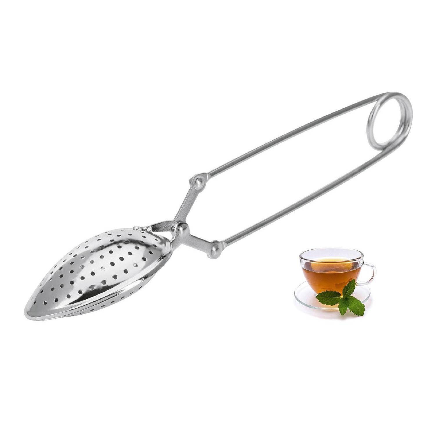 Westmark Tee-Brühlöffel Teatime, silber