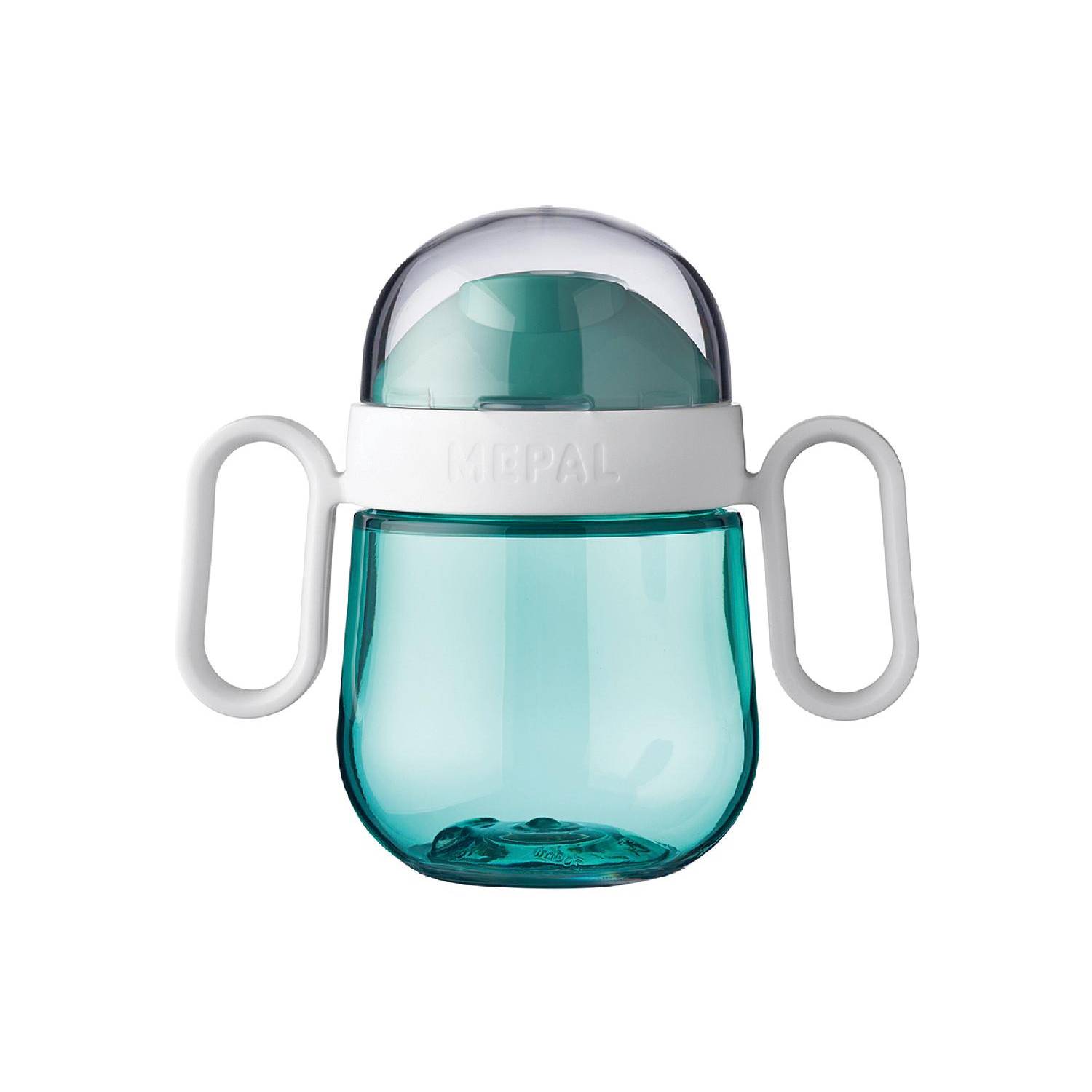 Mepal Trinklernbecher antitropf "Mio" 200 ml, deep turquoise