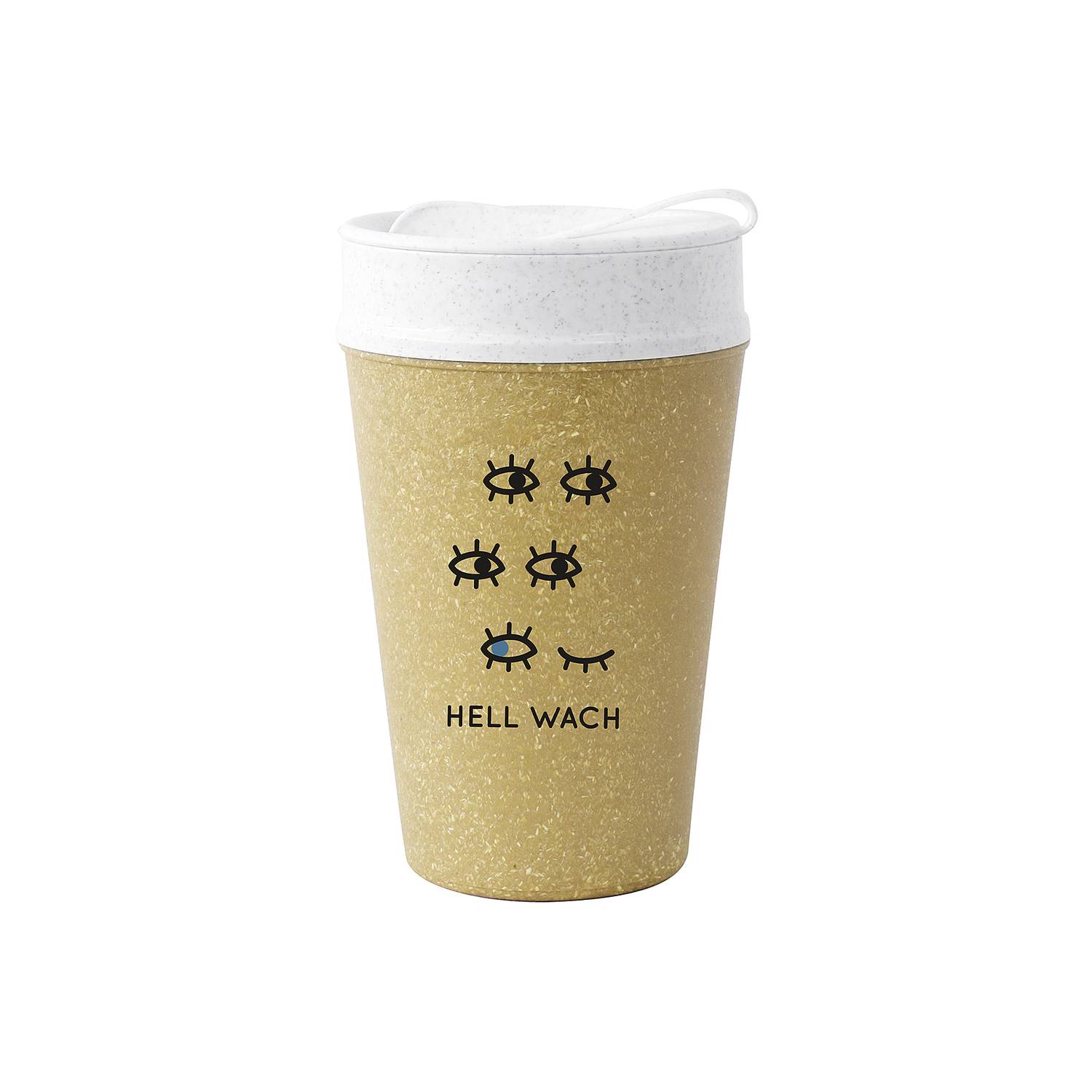 koziol Thermobecher Iso to go Hell wach 400ml, organic white