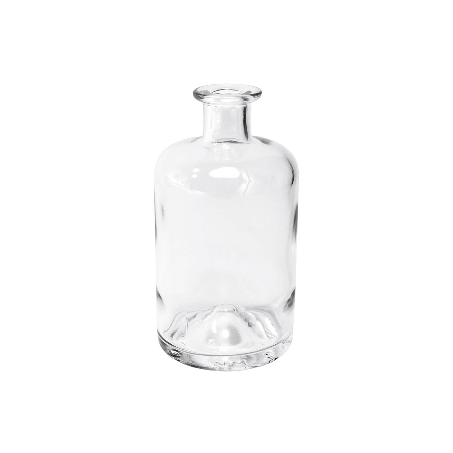EINKOCHWELT Spirituosenflasche Apotheker 500ml mit Holzgriffkorken 19,3mm, klar