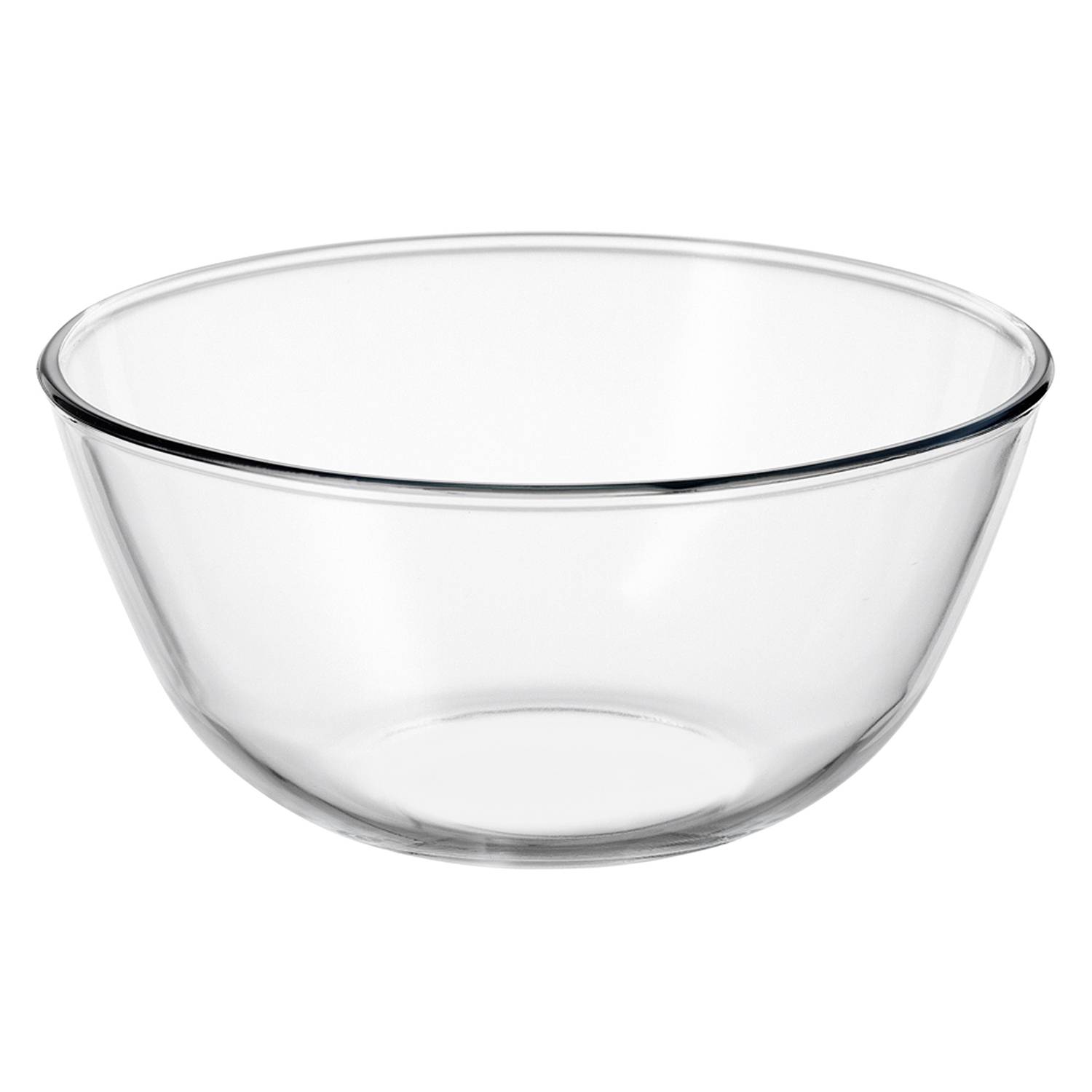 Bohemia Cristal Rührschüssel aus Glas 4,2l, klar