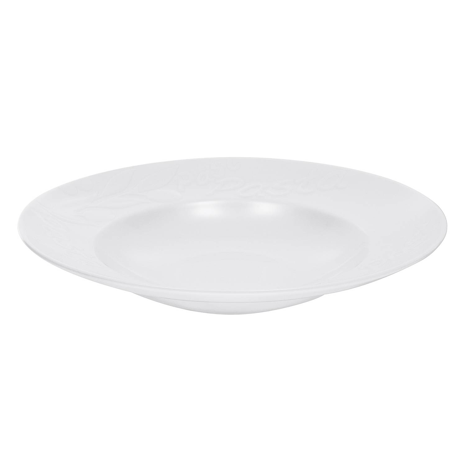 CreaTable Pastateller Olive 30cm weiß, weiß