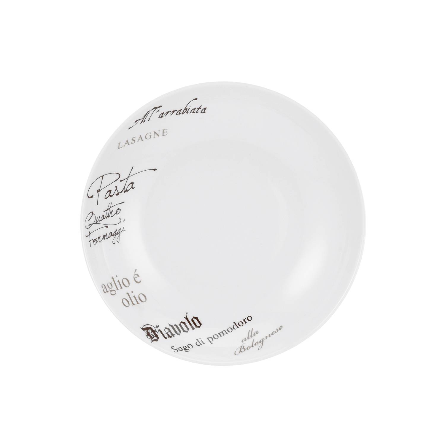 CreaTable Pastateller Gustoso 26cm, weiß