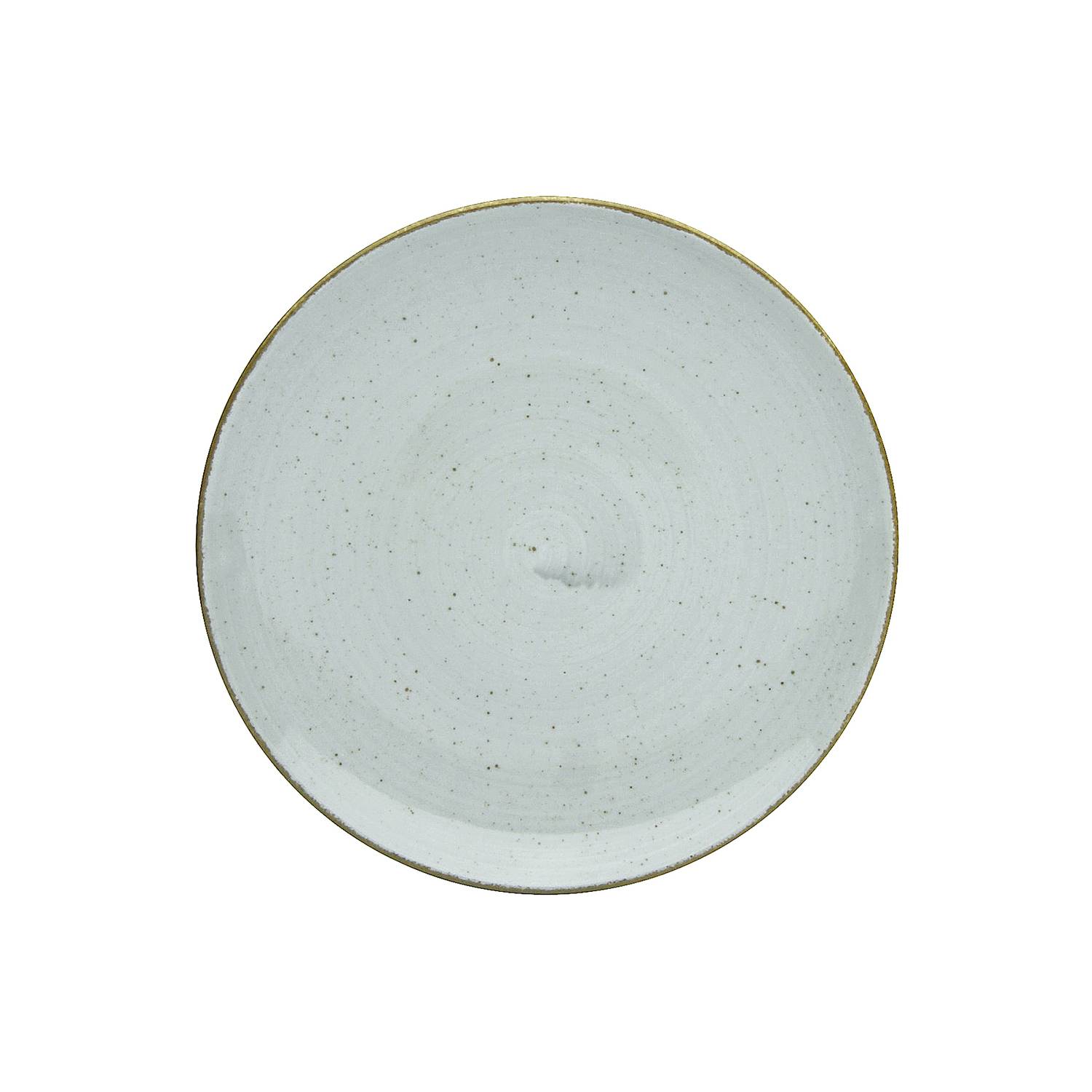 CreaTable Speiseteller 25cm Vintage Nature Stein, hellblau (1 Set)