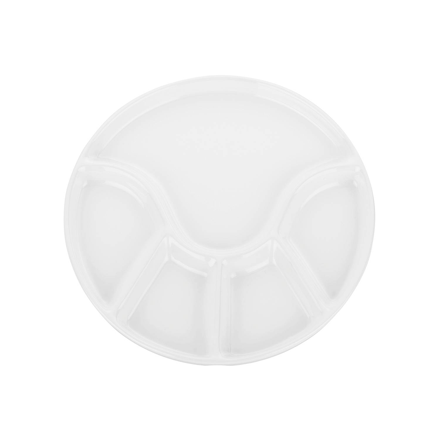 kela Fondueteller Anneli Ø21,5cm H:2,5cm weiß, weiß