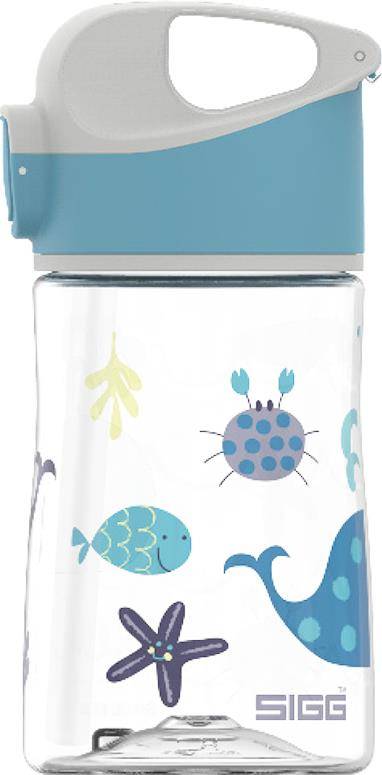 SIGG Miracle Ocean Friend Tägliche Nutzung 350 ml Tritan Blau
