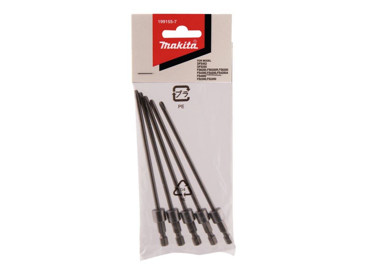 Makita - Schraubendreher-Bit - 5 Stücke - phillips