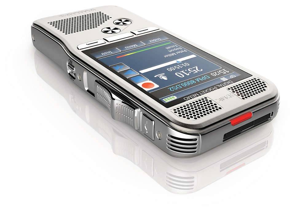 Philips Pocket Memo DPM8300 - Voicerecorder - 200 mW