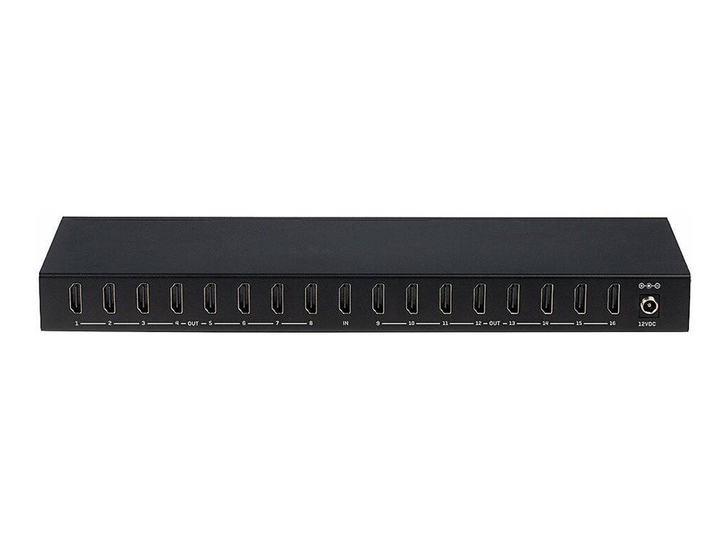 Lindy - Video-/Audio-Splitter - 16 x HDMI - Desktop