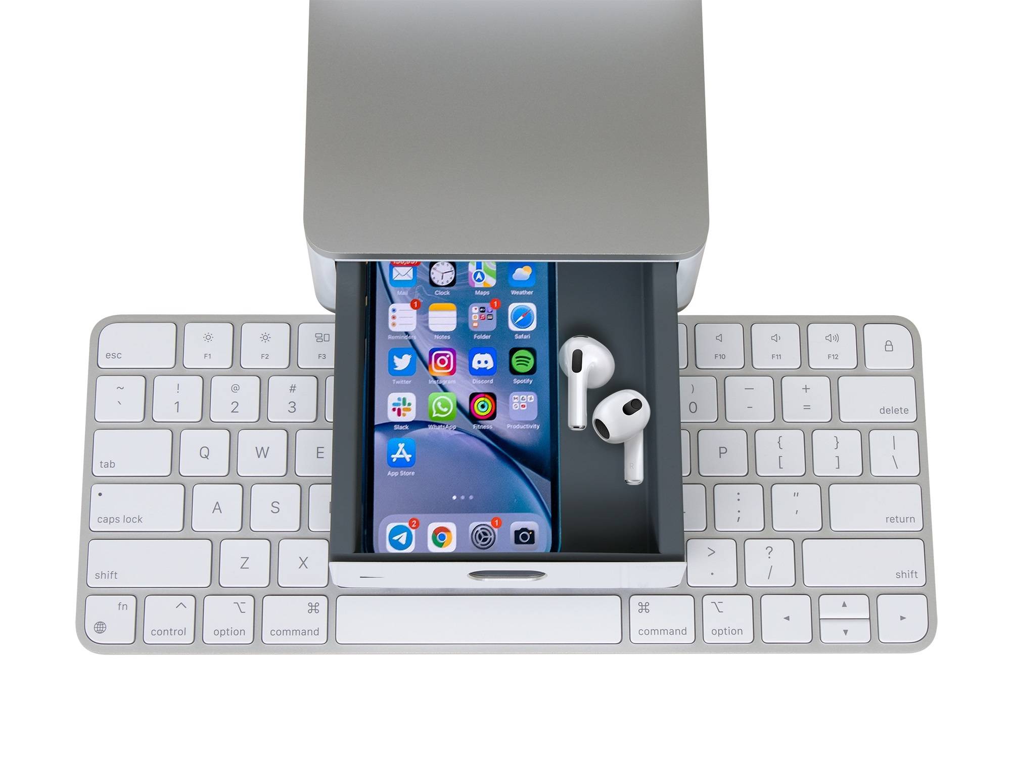 RAIN DESIGN mBase Aluminium Ständer für Apple iMac 60,96 cm 24“