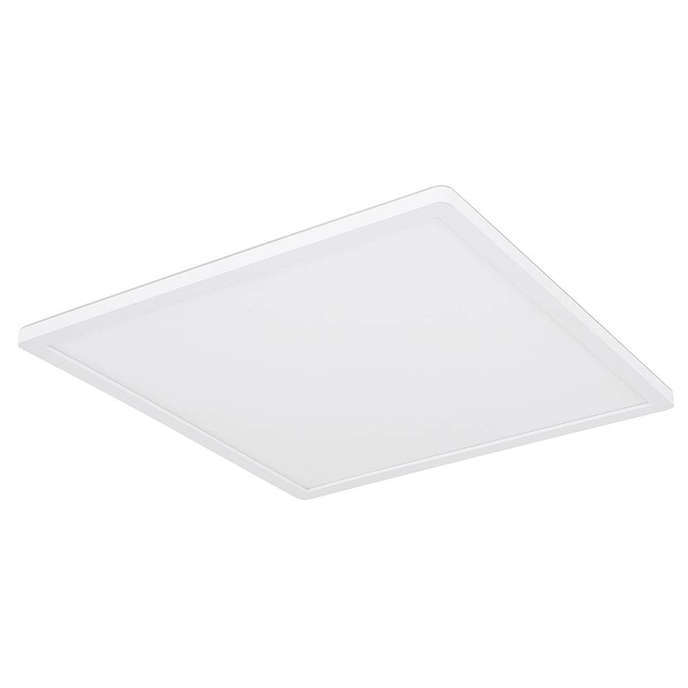 Deckenlampe LED Panel Deckenleuchte Wohnzimmerlampe modern weiß Backlight Memory Funktion, Kunststoff, 1x LED 24 Watt 2300 Lumen 3000 Kelvin LxBxH