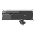 gembird Kabelloses Desktop-Set schwarz US-Layout