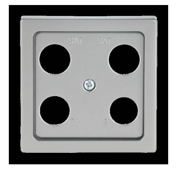 Busch-Jaeger Zentralscheibe edelstahl 1743-04-866