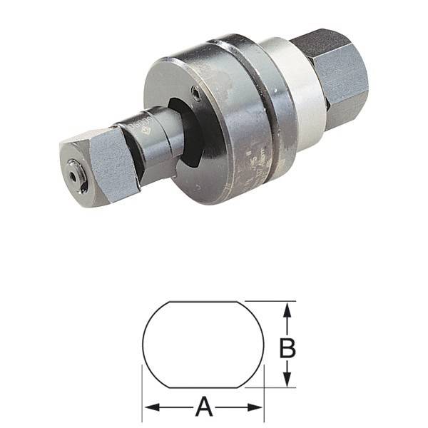 Klauke Doppel-D-Formlocher 50610892