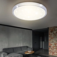 Deckenleuchte Wohnzimmerleuchte CCT Lampe Sternenhimmel-Optik Designleuchte Leuchte D 60 cm Deckenleuchte Wohnzimmerleuchte CCT Lampe Sternenhimmel-Optik Designleuchte Leuchte D 60 cm