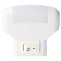 Velamp TWILIGHT, LED-Nachtlicht mit ON/OFF-Schalter, vertikale Buchse, Orientierungslicht mit 2 LEDs Velamp TWILIGHT, LED-Nachtlicht mit ON/OFF-Schalter, vertikale Buchse, Orientierungslicht mit 2 LEDs