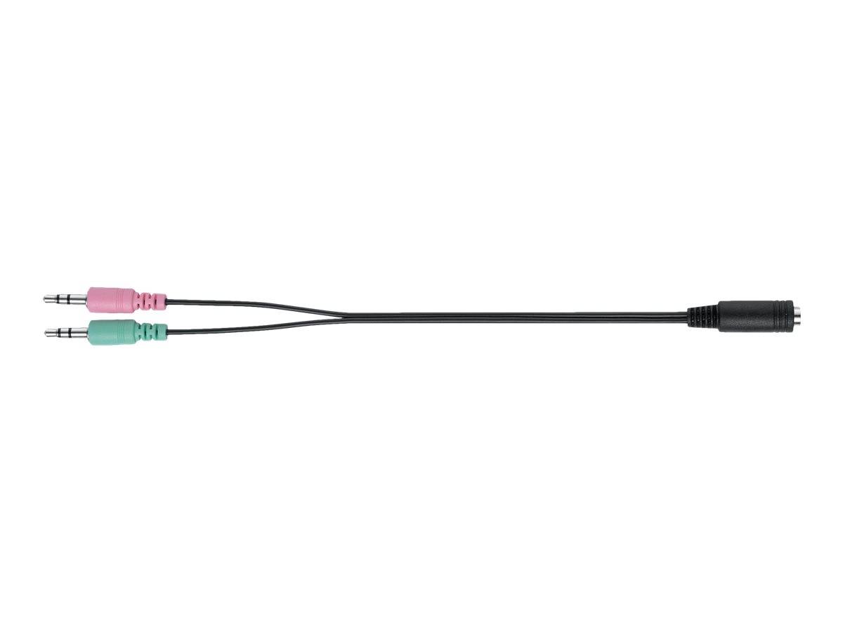 SANDBERG MiniJack Headset with Line-Mic - Kopfhörer mit Mikrofon - On-Ear - kabe