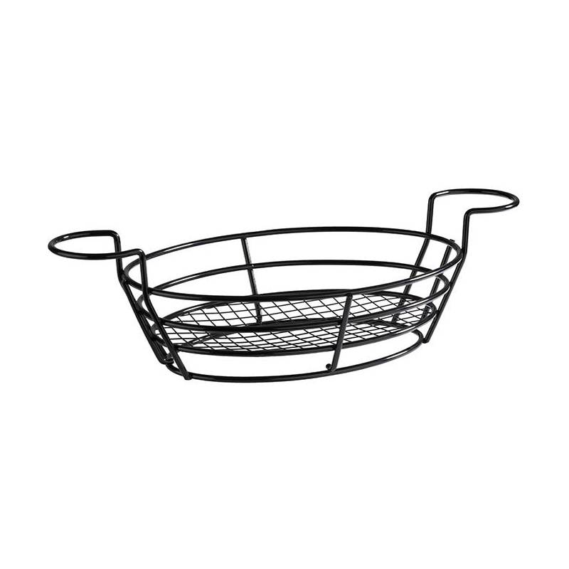 APS Servierkorb BURGER & FRIES, schwarz