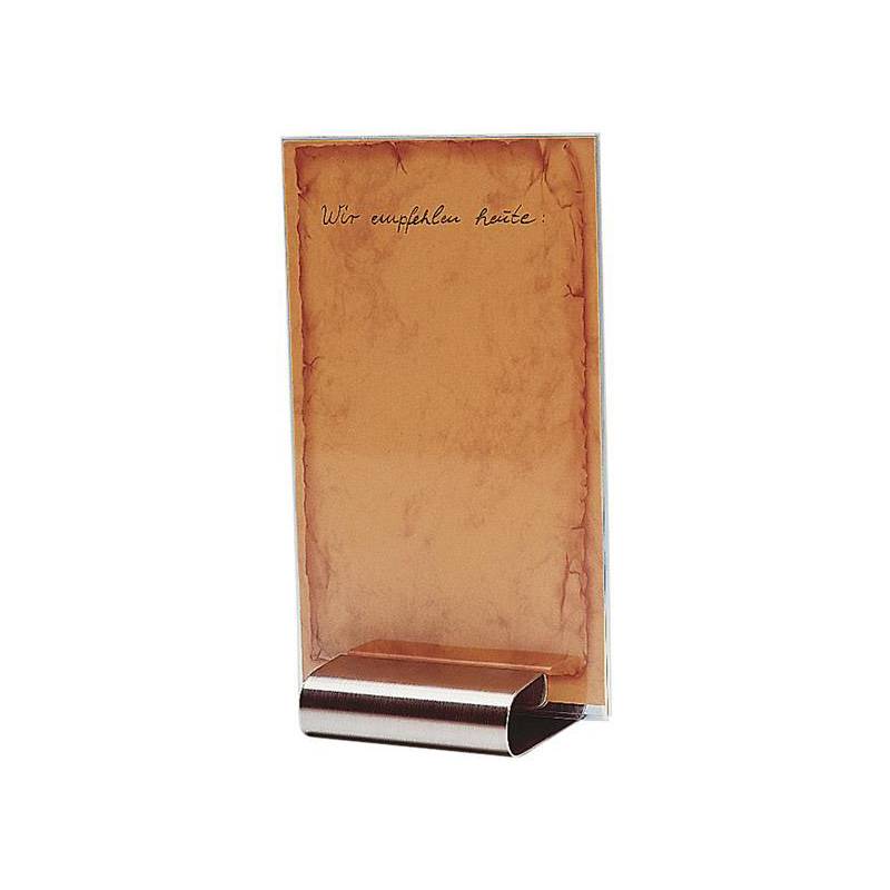 APS Tischkartenhalter, 80 x 70 x 20 mm, silber