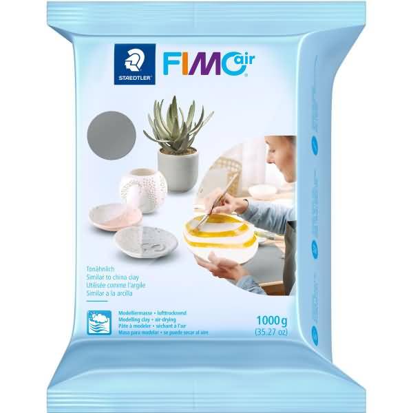 Modelliermasse FimoAir 1kg grau