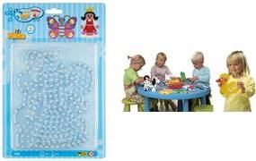 Hama Stiftplatten ''Schmetterling, Prinzessin'', im Blister für Bügelperlen maxi