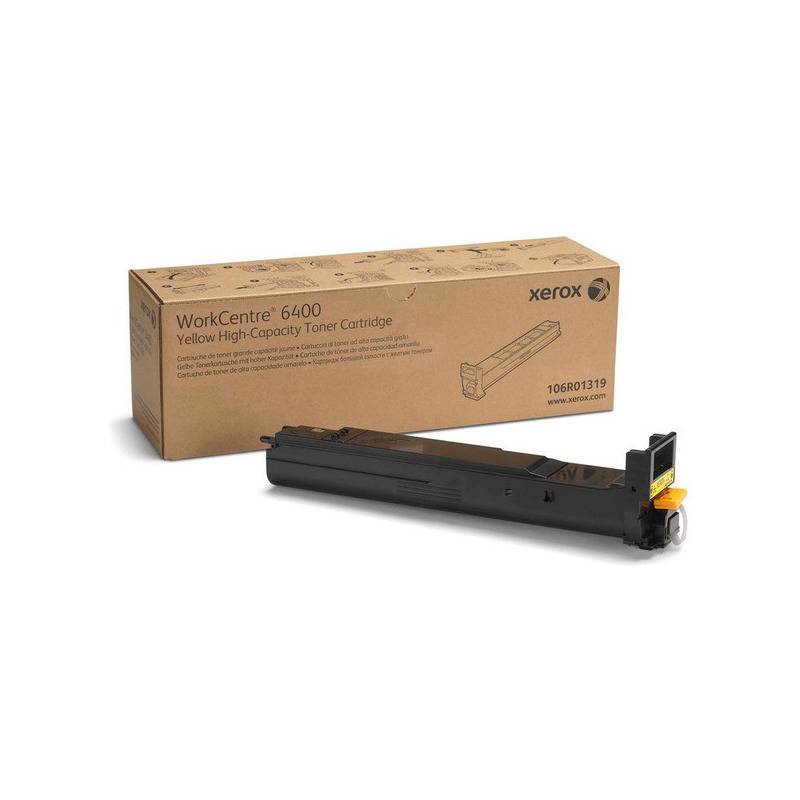 XEROX Toner für XEROX WorkCentre 6400, gelb, HC