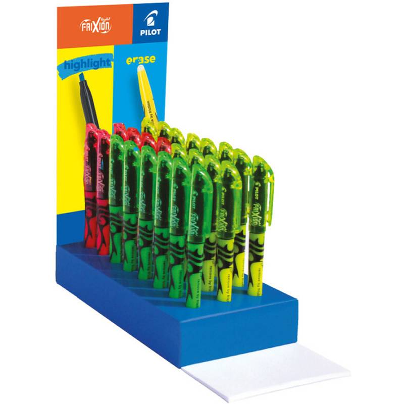 PILOT Textmarker FRIXION light, 40er Display