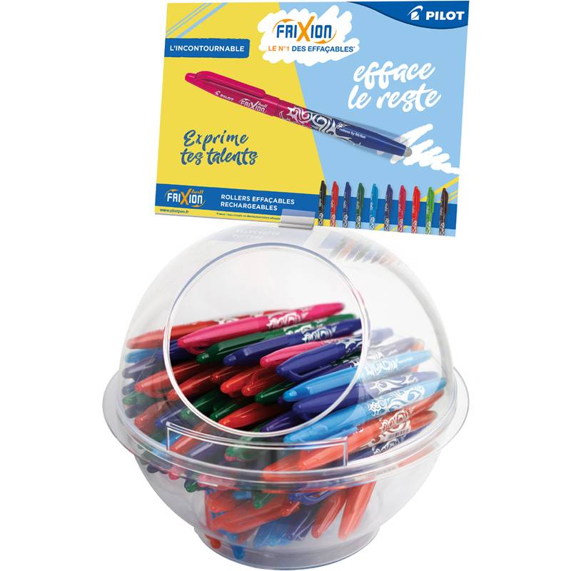 PILOT Tintenroller FRIXION BALL 07, 108er Display