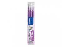 PILOT PEN Pilot FriXion Ball - Violett - 0,7 mm - 0,35 mm - Set of 3 refills - P