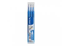 PILOT PEN Pilot FriXion Ball - Blau - 0,7 mm - 0,35 mm - Set of 3 refills - Sky
