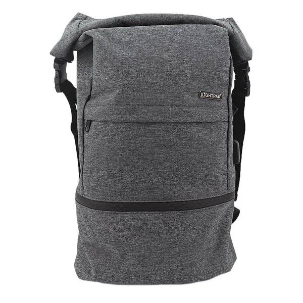 Rucksack BASE - bis 43 cm (17 Zoll) grau.