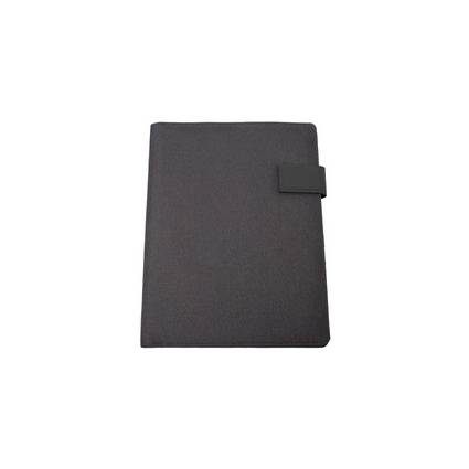 Alassio Schreibmappe RPET mit Lasche, A4, recyceltes PET