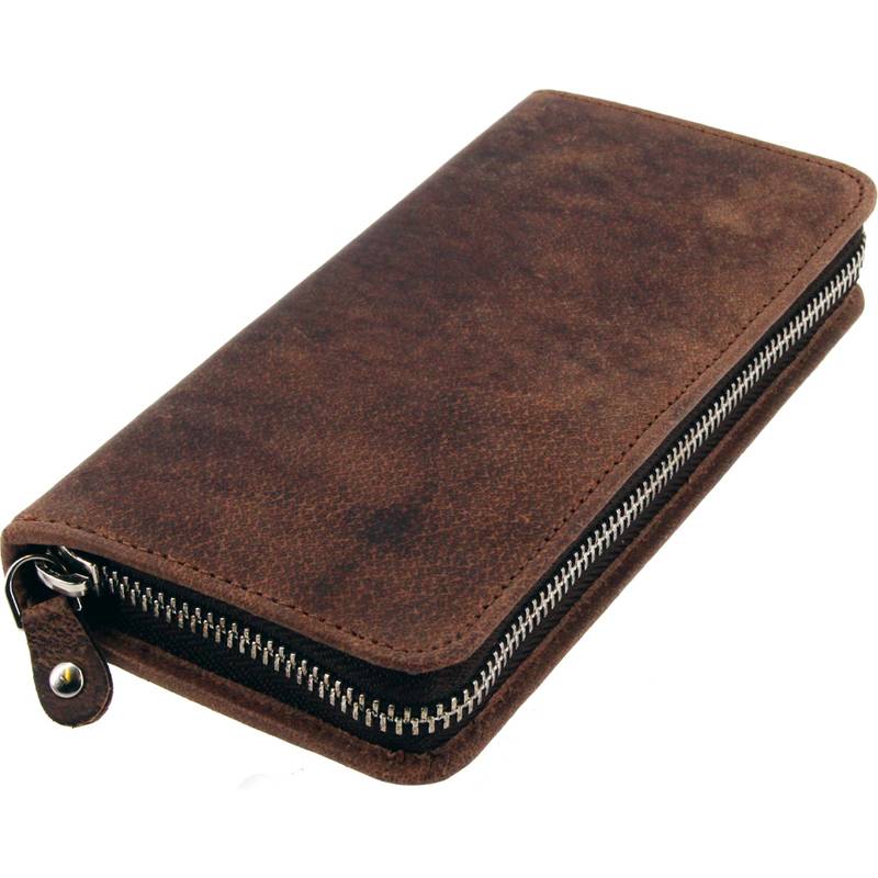 Alassio Schreibgeräte-Etui, für 3 Schreibgeräte, braun