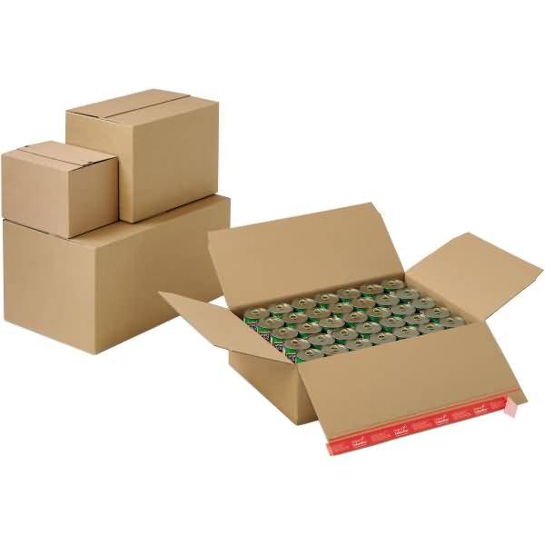 Versandkarton CP 151.116 230x160x80mm braun