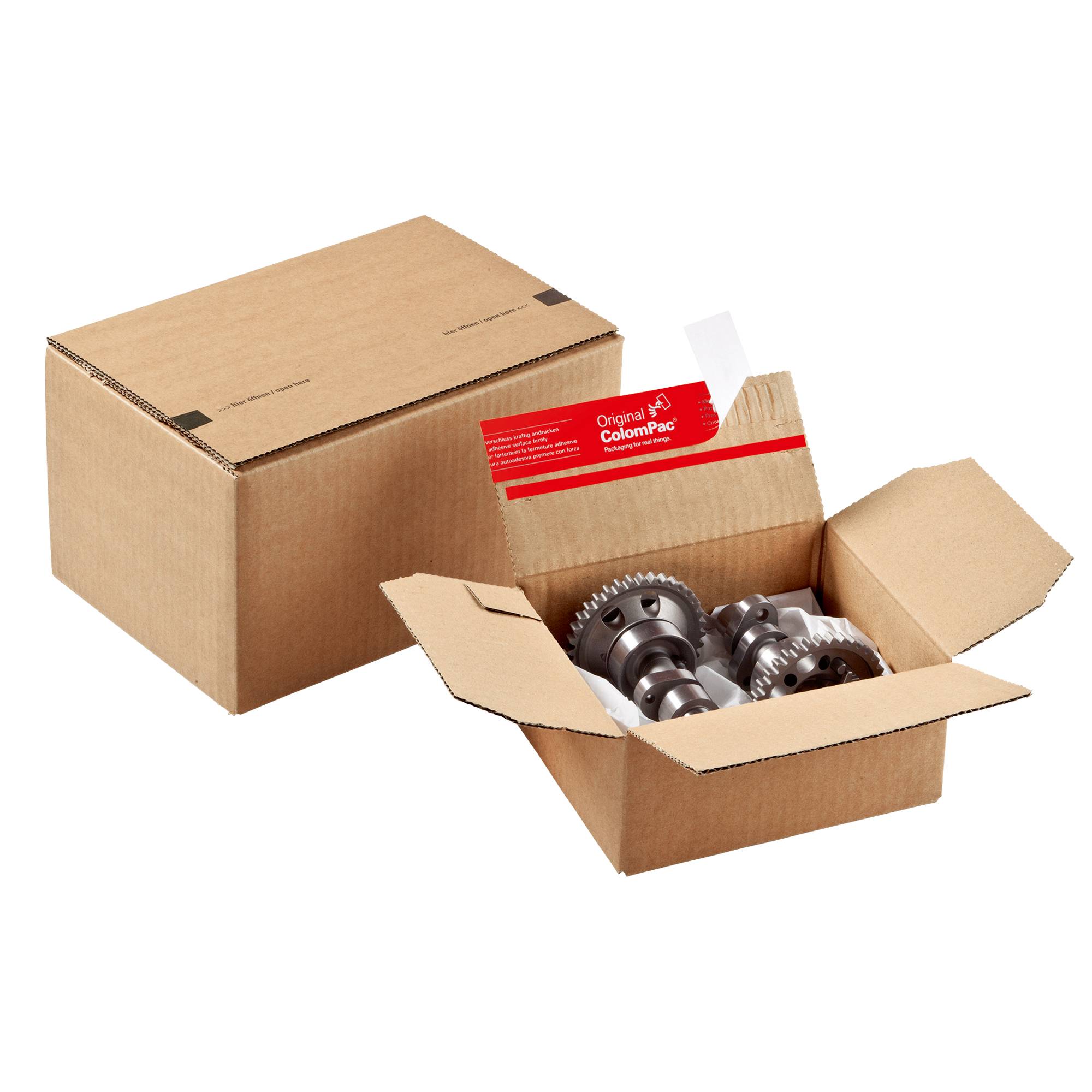 ColomPac Versandkarton CP 151.116 230x160x80mm braun