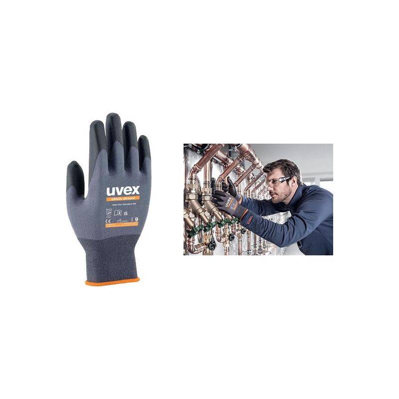 uvex Arbeitshandschuh athletic allround, Größe 7