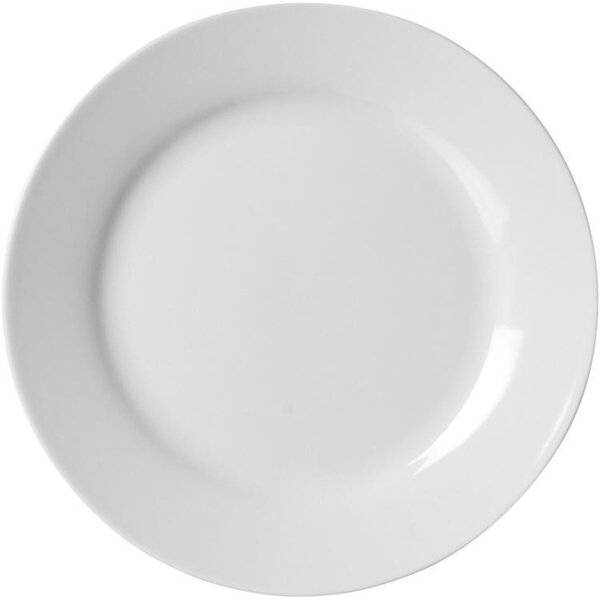 Frühstücksteller Bianco - 19cm Porzellan weiß 6 Stück.
