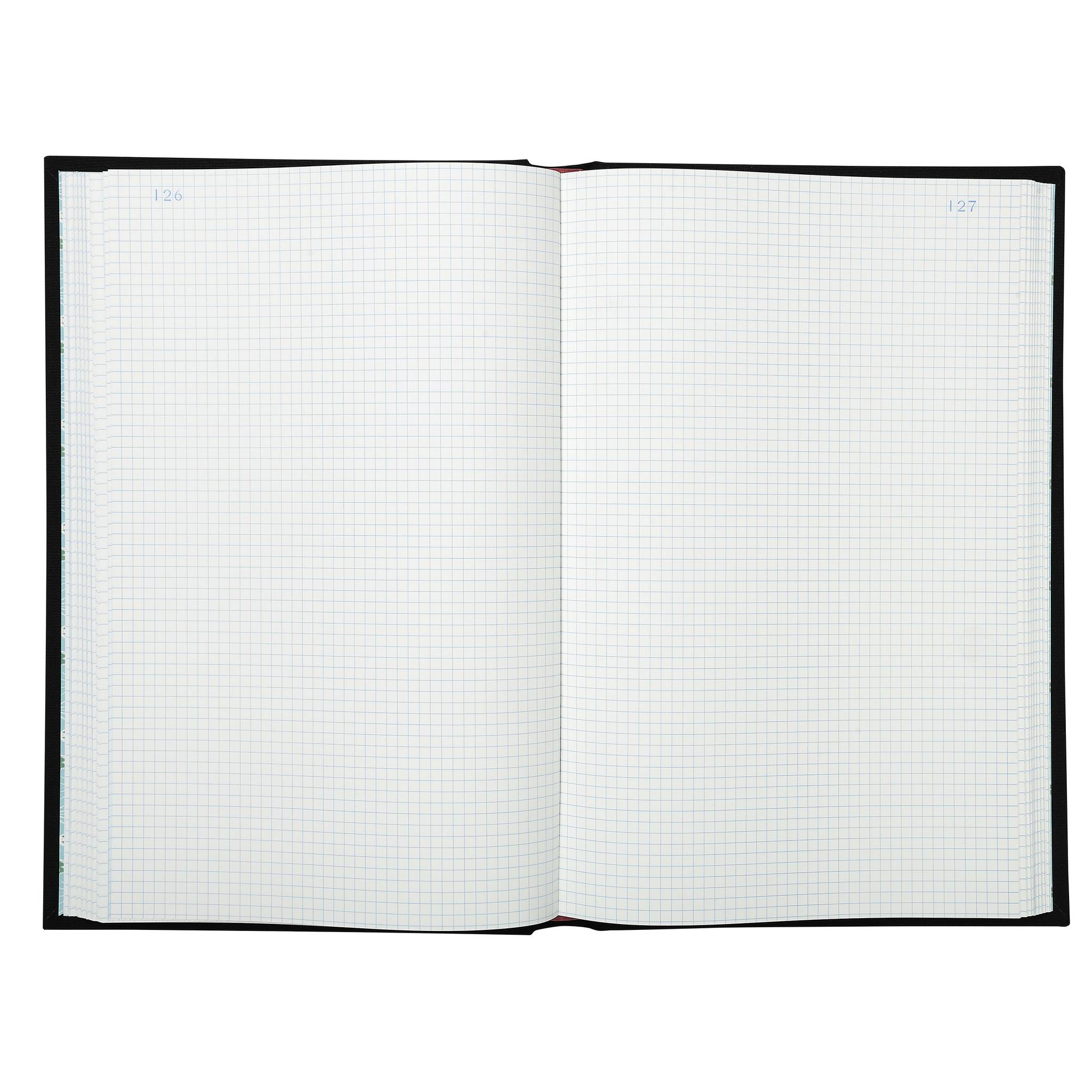 Exacompta Geschäftsbuch 36x22.5 300S - Schwarz - 313E