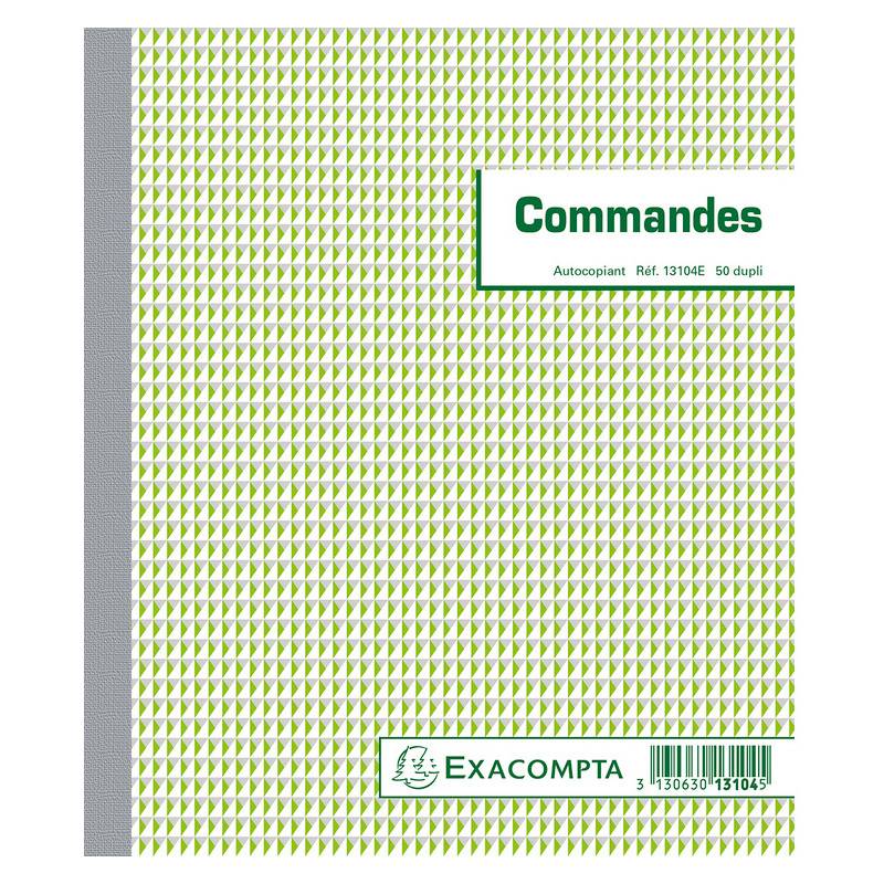 EXACOMPTA Manifold "Commandes", 210 x 180 mm, dupli