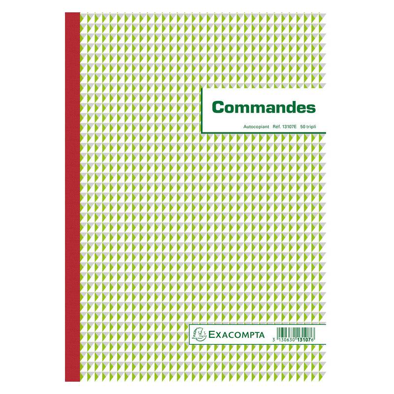 EXACOMPTA Manifold "Commandes", 297 x 210 mm, tripli