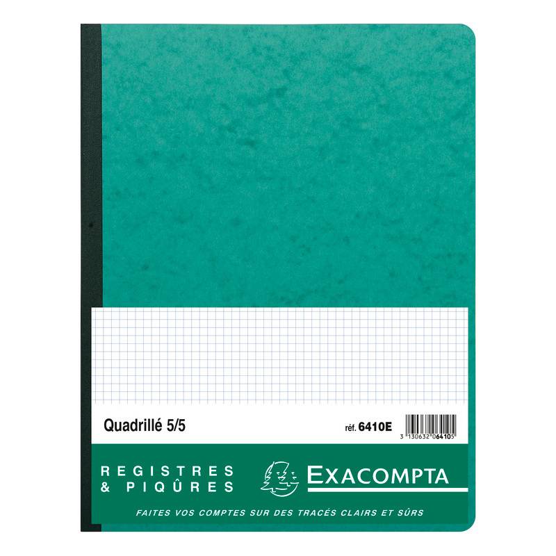 EXACOMPTA Piqûre "Quadrillé 5/5 folioté", 320 x 250 mm