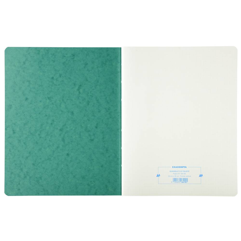Exacompta Geschaeftsbuch 32x25 80S kariert paginie - 6410E
