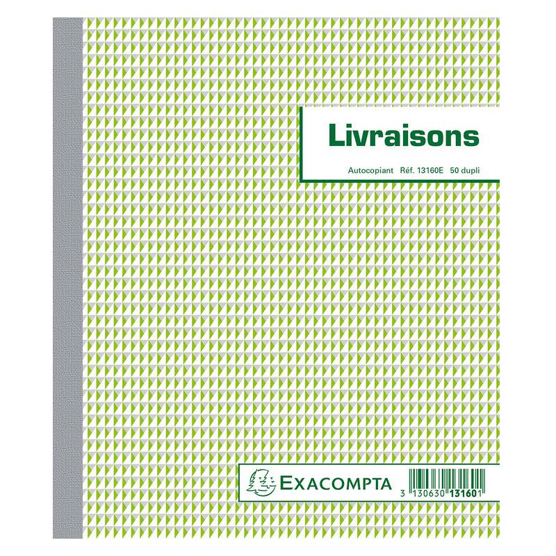 EXACOMPTA Manifold "Livraisons", 210 x 180 mm, dupli