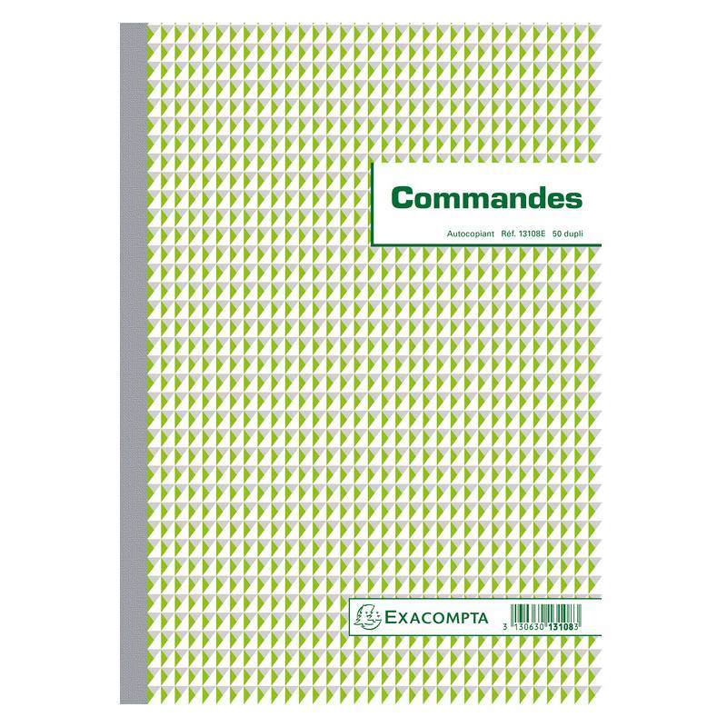 EXACOMPTA Manifold "Commandes", 297 x 210 mm, dupli