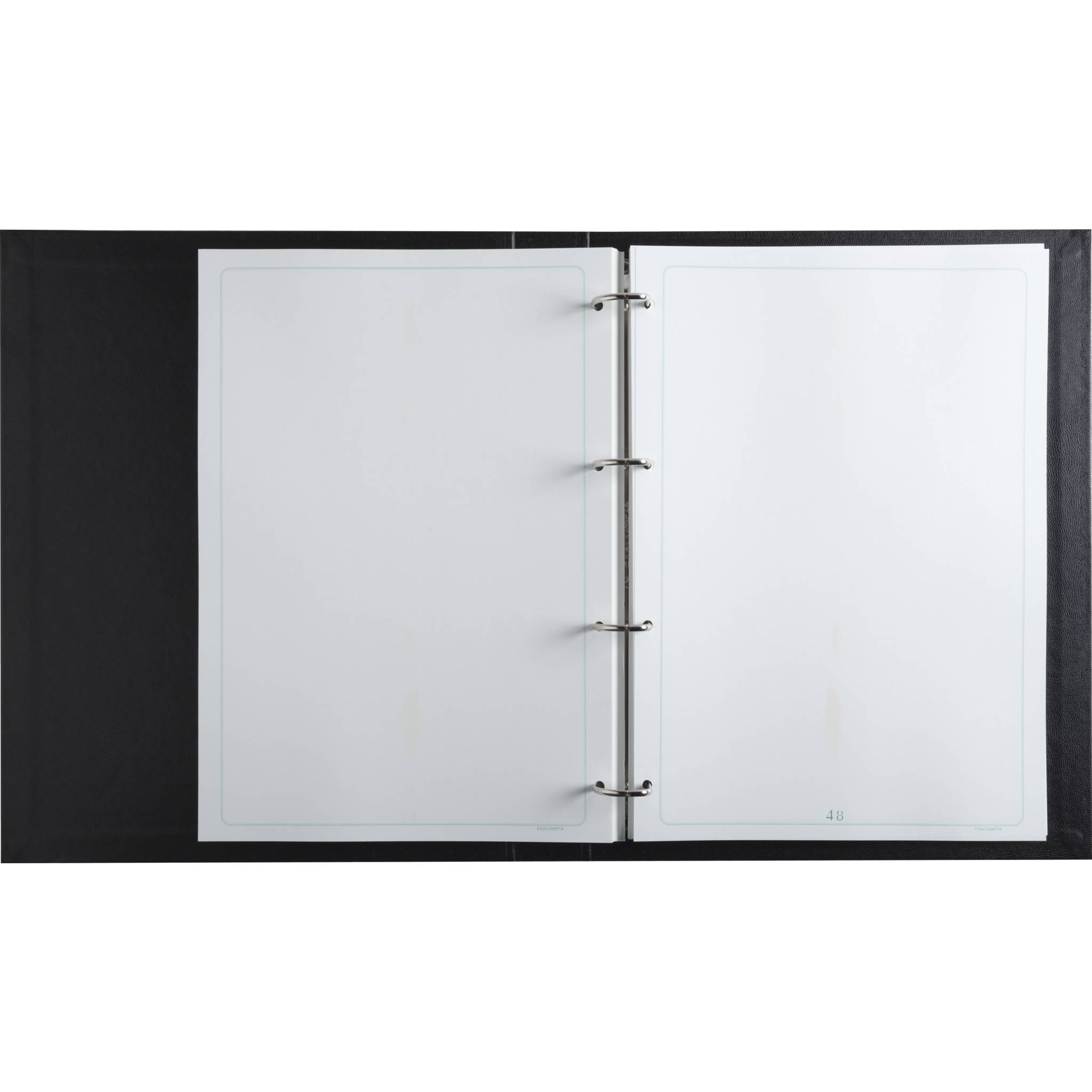 Exacompta SCH mit 10 Registerheftern Allg. Vers. - Schwarz - 539E